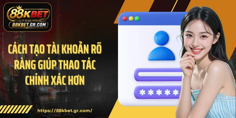 Đăng Ký 88KBET Cách tạo tài khoản rõ ràng giúp thao tác chính xác hơn